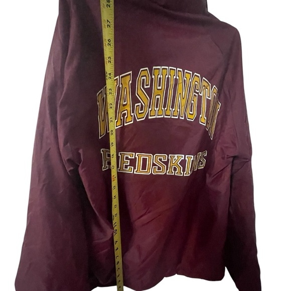 Vintage Chalk Line 90's NFL Washington Redskins Satin Locker Line Jacket Sz L - Picture 7 of 16